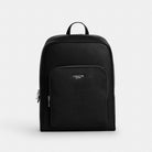 Coach Aiden Backpack Silver Black
