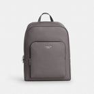 Coach Aiden Backpack Silver Graphite