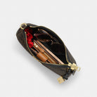 Coach Teri Shoulder Bag In Loved Signature Canvas With Charms Gold Brown