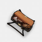 Coach Bridget Flap Shoulder Bag In Loved Signature Canvas With Charms Gold Brown