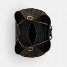Coach Rowan Bucket Bag In Loved Signature Canvas With Charms Gold Brown