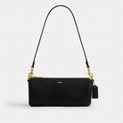 Coach Barrel Bag Brass Black