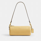 Coach Barrel Bag Brass Vanilla