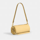 Coach Barrel Bag Brass Vanilla