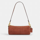 Coach Barrel Bag Brass Clay