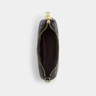 Coach Teri Shoulder Bag With Quilting Gold Black