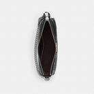 Coach Nolita 19 In Signature Leather With Heart Charm Silver Black