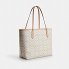 Coach City Tote Bag In Signature Canvas Im Chalk Pink