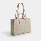 Coach Maggie Tote Bag In Signature Canvas Im Chalk Pink