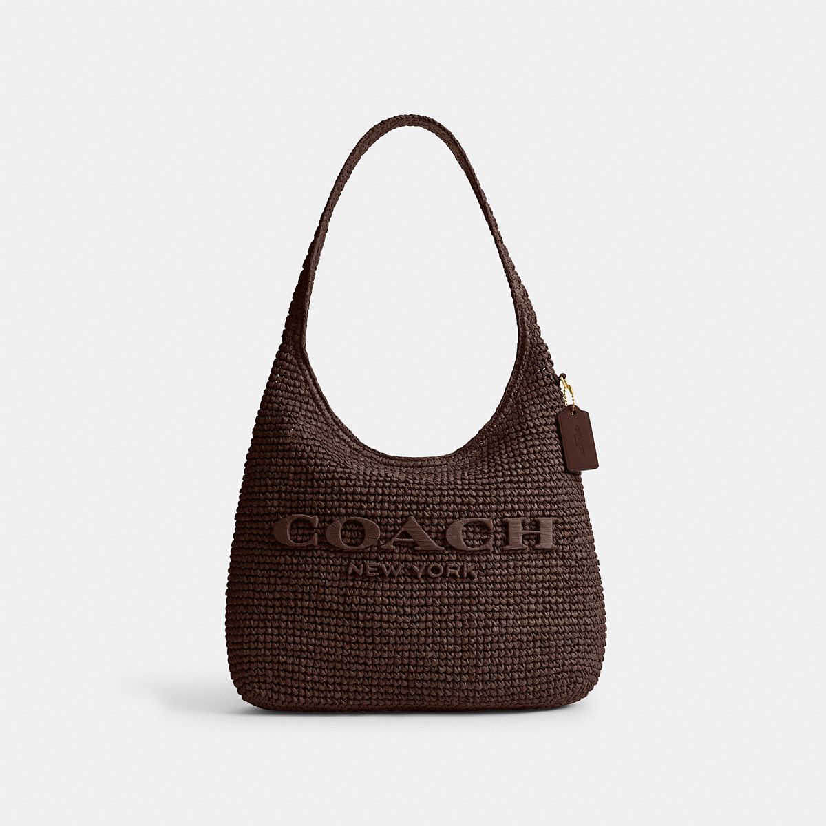 Coach Brooklyn Shoulder Bag 34 Brown