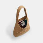 Coach Brooklyn Shoulder Bag 34 Brass Natural