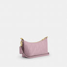 Coach Caitlin Shoulder Bag With Quilting Gold Carnation