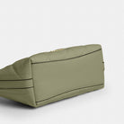 Coach Caitlin Shoulder Bag With Quilting Gold Pistachio
