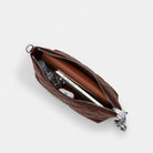 Coach Caitlin Shoulder Bag With Quilting Silver Maple