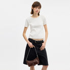 Coach Caitlin Shoulder Bag With Quilting Silver Maple