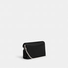 Coach Tabby Chain Clutch Silver Black