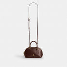 Coach Lara Mini Satchel Bag Gold Maple
