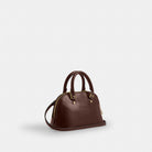Coach Lara Mini Satchel Bag Gold Maple