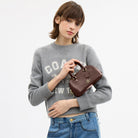 Coach Lara Mini Satchel Bag Gold Maple