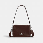 Coach Mini Carey Crossbody Bag Silver Maple