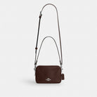 Coach Mini Carey Crossbody Bag Silver Maple