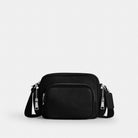 Coach Fletcher Crossbody Bag Silver Black