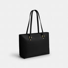 Coach Station Tote Bag Gold Black