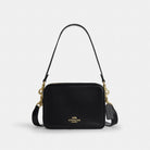 Coach Carey Crossbody Bag Gold Black