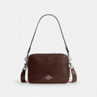 Coach Carey Crossbody Bag Silver Maple