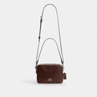 Coach Carey Crossbody Bag Silver Maple