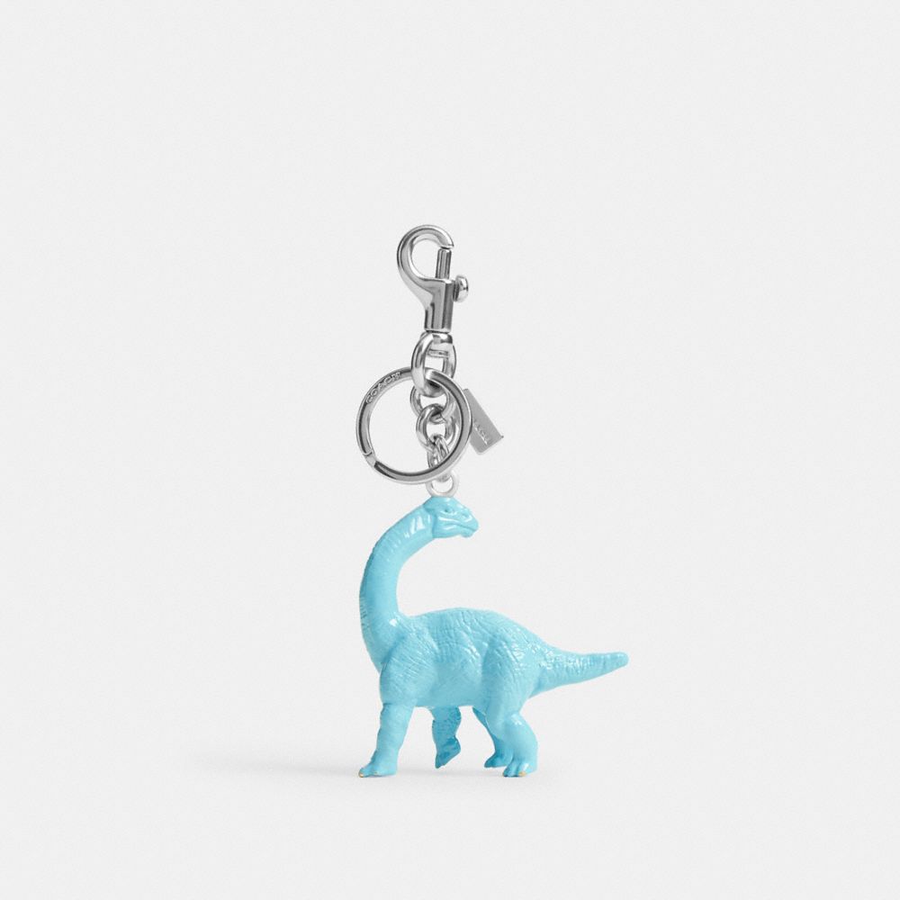 Coach Dinosaur Bag Charm Silver