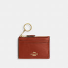 Coach Mini Skinny Id Case Im Cinnamon