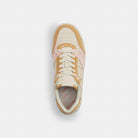 Women's Coach Soho Sneaker With Patent Signature Candy Pink Light Beige