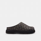 Men's Coach Sport Clog In Signature Jacquard Graphite Black