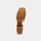 Women's Coach Block Heel Sandal Natural