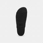Women's Coach Two Band Buckle Sandal In Signature Jacquard Charcoal Black