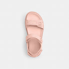 Women's Coach Brynn Sandal In Signature Canvas Candy Pink