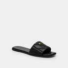 Women's Coach Holly Sandal With Quilting Black