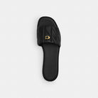 Women's Coach Holly Sandal With Quilting Black