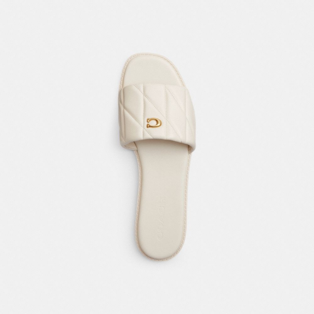 Women's Coach Holly Sandal With Quilting Chalk
