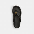 Women's Coach Brynn Thong Sandal Black