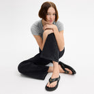 Women's Coach Brynn Thong Sandal Black