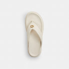 Women's Coach Brynn Thong Sandal Chalk