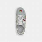 Women's Coach Soho Sneaker With Cherries Denim Optic White