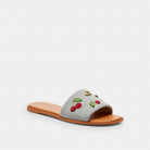 Women's Coach Holly Sandal With Cherries Denim Multi