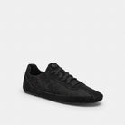 Men's Coach Soft Sneaker In Signature Nylon Black