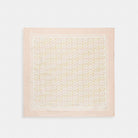 Coach Signature Silk Square Scarf Chalk Pink