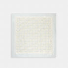 Coach Signature Silk Square Scarf Chalk Blue