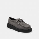 Men's Coach Chukka Boot In Signature Suede Charcoal Black