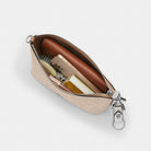 Coach Caitlin Shoulder Bag In Signature Canvas Silver Sand Taupe